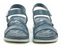 Wild 022056102A2 denim dámské sandály na klínku | ARNO.cz - obuv s tradicí