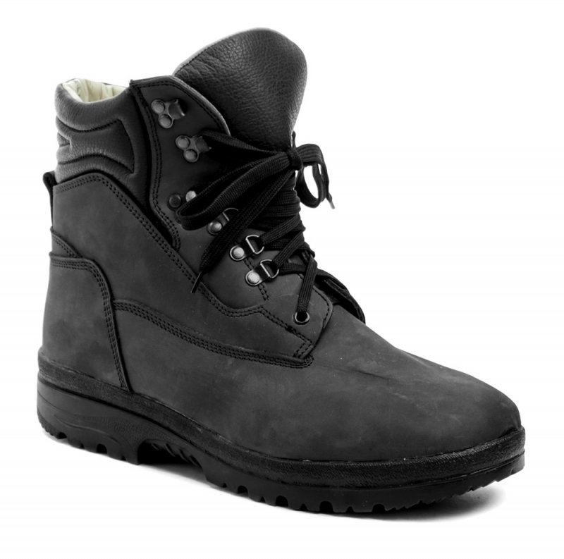 Livex 410 černá nubuk pánská kotníčková nadměrná obuv | ARNO.cz - obuv s tradicí