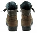 Livex 410 hnědá nubuk pánská zimní kotníčková nadměrná obuv | ARNO.cz - obuv s tradicí