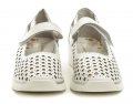 Scandi 220-0156-L1 bílá dámská letní obuv | ARNO.cz - obuv s tradicí