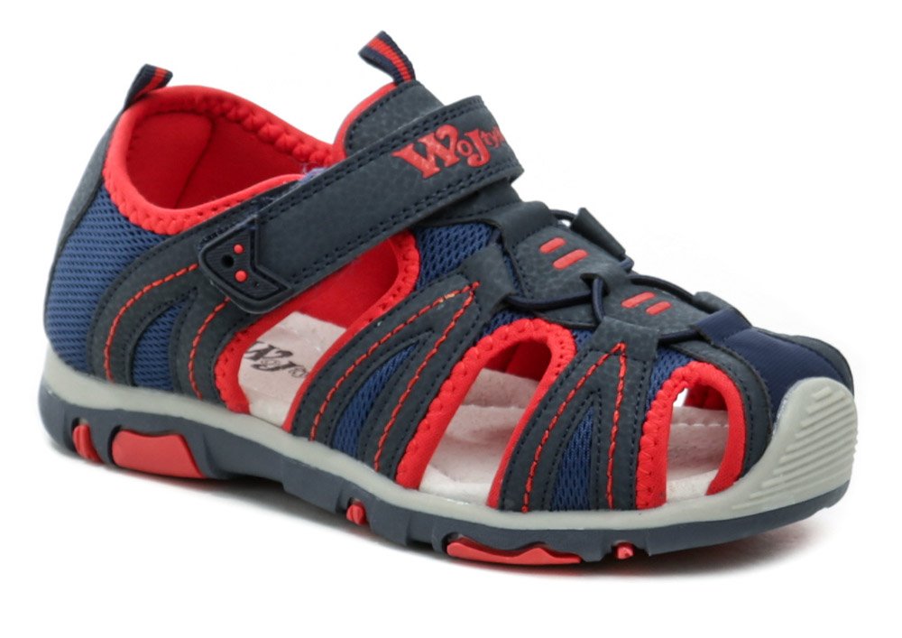 Wojtylko 5S22313 modro červené dětské sandály EUR 36