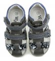 Wojtylko 1S23732 šedé dětské sandály | ARNO.cz - obuv s tradicí