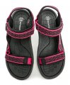 Scandi 251-0002-T1 černo růžové sandály | ARNO.cz - obuv s tradicí