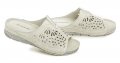 Scandi 241-2050-L1 bílé dámské nazouváky | ARNO.cz - obuv s tradicí