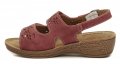 Scandi 250-2000-R1 bordo dámské sandály | ARNO.cz - obuv s tradicí
