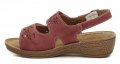 Scandi 250-2000-R1 bordo dámské sandály | ARNO.cz - obuv s tradicí