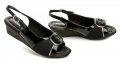 Piccadilly 153058-8 černé dámské zdravotní sandály | ARNO.cz - obuv s tradicí