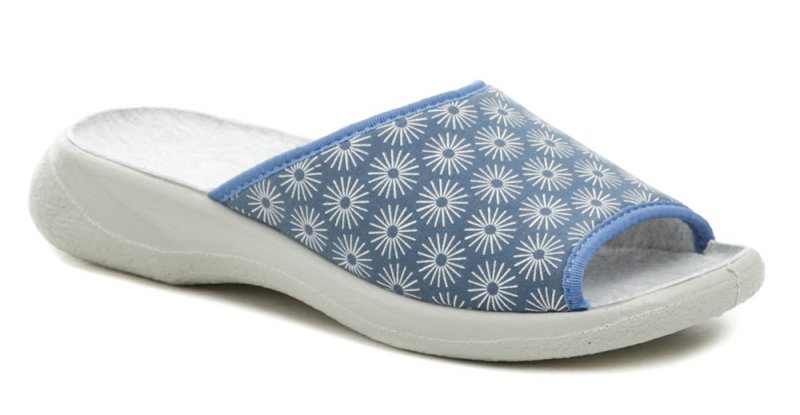 Befado 442D198 modré dámské papuče | ARNO.cz - obuv s tradicí
