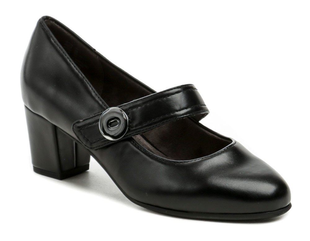 Jana 8-24467-41 černá dámská letní obuv šíře H EUR 39