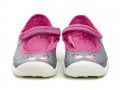 Befado 114x422 stříbrno růžové dětské baleríny | ARNO.cz - obuv s tradicí