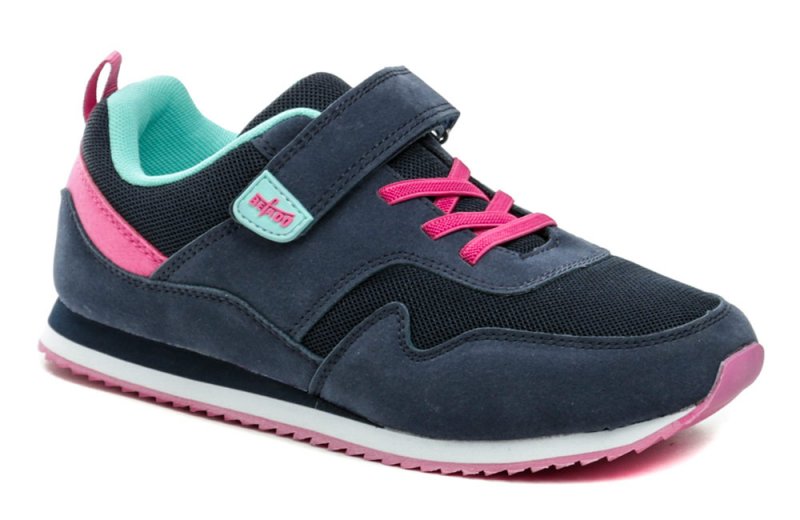 Befado 516Q215 modro růžové dívčí tenisky | ARNO.cz - obuv s tradicí