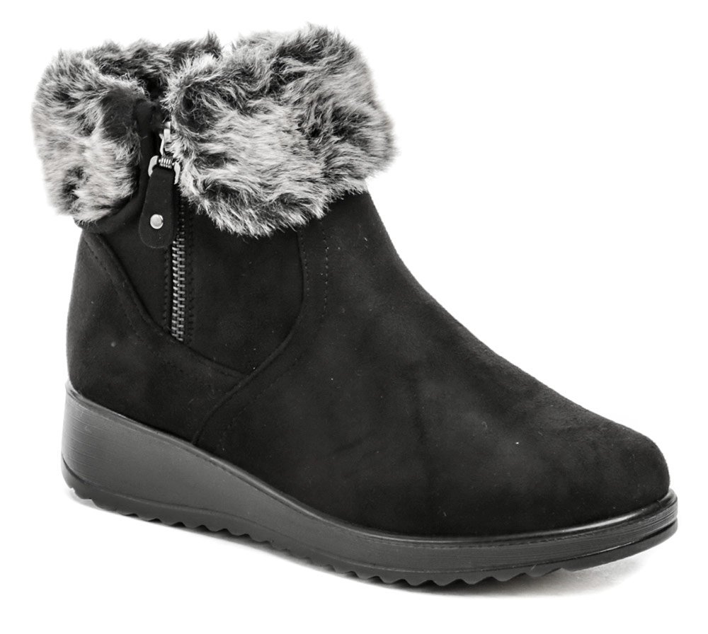 Scandi 262-0148-A1 černé dámské zimní boty EUR 38