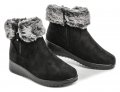 Scandi 262-0148-A1 černé dámské zimní boty | ARNO.cz - obuv s tradicí