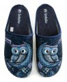 Inblu GF000018 modrá sovička papuče | ARNO.cz - obuv s tradicí