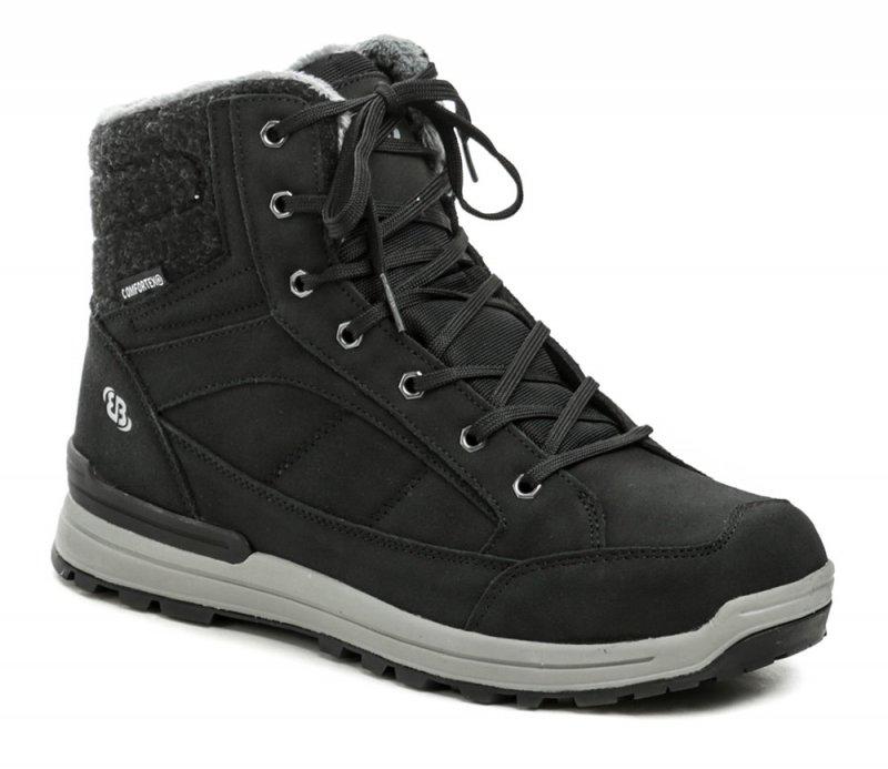 Lico Brütting 711054 Frost černé pánské zimní boty | ARNO.cz - obuv s tradicí