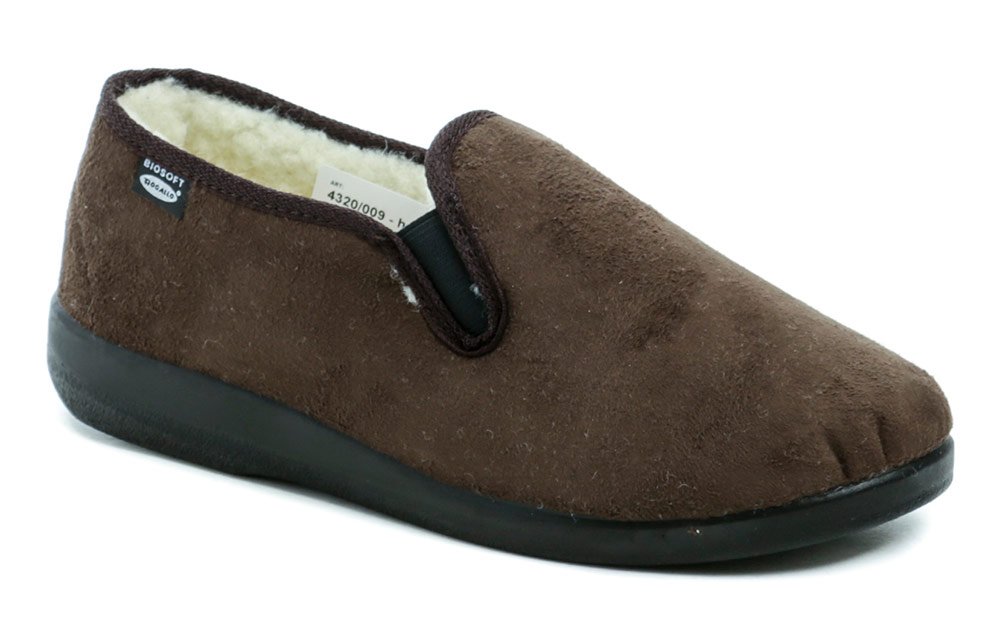 Rogallo 4320-009 hnědé pánské zimní papuče EUR 42