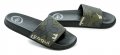 Coqui Flexi black army green pánské plážovky | ARNO.cz - obuv s tradicí