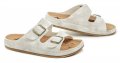 Medi Line S182-002 off white dámské zdravotní pantofle | ARNO.cz - obuv s tradicí