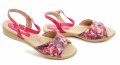 Piccadilly 500344-15 růžové květové dámské sandály | ARNO.cz - obuv s tradicí