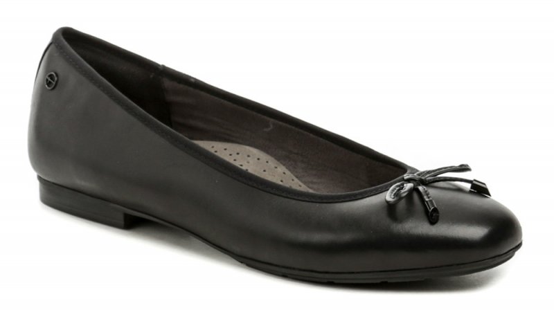 Tamaris Comfort 8-52102-42 černé dámské nadměrné baleríny | ARNO.cz - obuv s tradicí