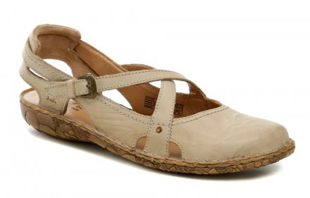Dámská letní vycházková obuv se zapínáním na pásek se sponou přes nárt. Obuv Josef Seibel je vyrobená z přírodní kůže.