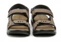 Bio Comfort 3M-10801 béžové pánské sandály | ARNO.cz - obuv s tradicí