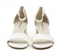 Tamaris 1-28295-42 bílé třpytivé dámské sandály | ARNO.cz - obuv s tradicí