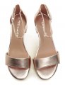 Tamaris 1-28295-42 zlato růžové dámské sandály | ARNO.cz - obuv s tradicí