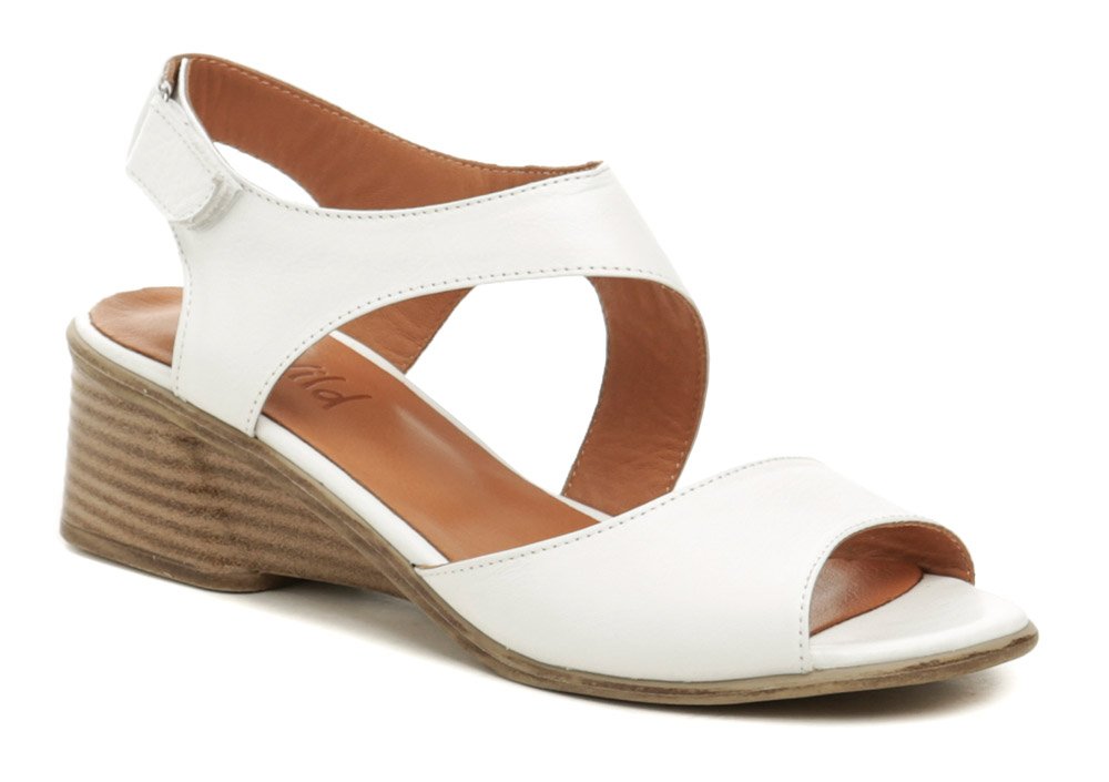 Levně Wild 03417A1 bílá dámská letní obuv