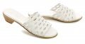 Wild 066-1625-A2 bílé dámské nazouváky | ARNO.cz - obuv s tradicí