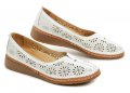 Urban Ladies 322-24 bílé dámské nadměrné mokasíny | ARNO.cz - obuv s tradicí