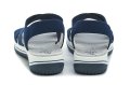 Jana 8-28768-42 navy dámské sandály šíře H | ARNO.cz - obuv s tradicí