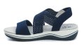 Jana 8-28768-42 navy dámské sandály šíře H | ARNO.cz - obuv s tradicí