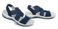 Jana 8-28768-42 navy dámské sandály šíře H | ARNO.cz - obuv s tradicí