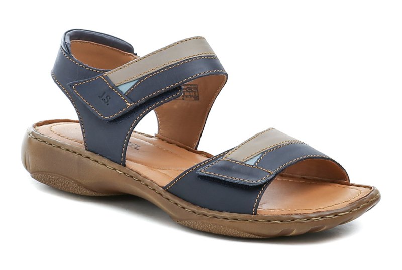 Josef Seibel 76719 Debra 19 navy dámské nadměrné sandály | ARNO.cz - obuv s tradicí