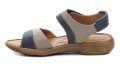 Josef Seibel 76719 Debra 19 navy dámské nadměrné sandály | ARNO.cz - obuv s tradicí