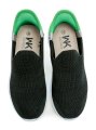 Wojtylko 5A25387C černo zelené chlapecké Slip-in polobotky | ARNO.cz - obuv s tradicí