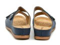 Scandi 240-2065-L1 navy dámské nazouváky | ARNO.cz - obuv s tradicí