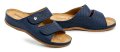 Scandi 240-2065-L1 navy dámské nazouváky | ARNO.cz - obuv s tradicí