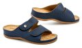 Scandi 240-2065-L1 navy dámské nazouváky | ARNO.cz - obuv s tradicí