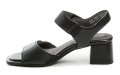 Tamaris Comfort 8-88317-44 černé dámské sandály na podpatku | ARNO.cz - obuv s tradicí