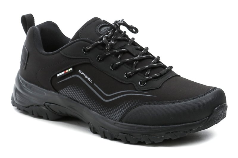 American Club WT216-24 černé pánské softshell tenisky | ARNO.cz - obuv s tradicí