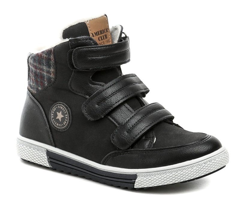 American Club GC19-21 černé dětské zimní boty | ARNO.cz - obuv s tradicí