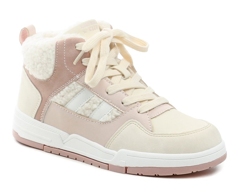 American Club ES198 světle béžové dětské zimní boty | ARNO.cz - obuv s tradicí