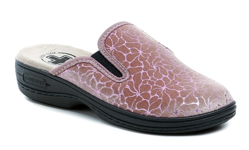 Medi Line 529 růžové dámské zdravotní pantofle | ARNO.cz - obuv s tradicí