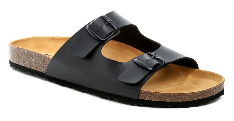 Lico 560649 černé pánské nadměrné nazouváky | ARNO.cz - obuv s tradicí