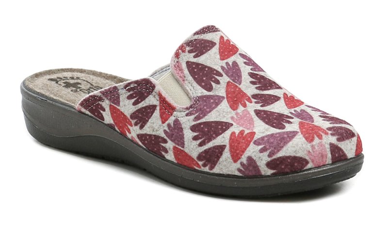 Dr. Orto 136D003 šedo fialové dámské zdravotní papuče | ARNO.cz - obuv s tradicí