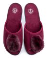 Befado 255d012 bordó dámské papuče | ARNO.cz - obuv s tradicí
