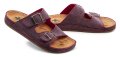 Medi Line 4127-020 bordó dámské zdravotní pantofle | ARNO.cz - obuv s tradicí