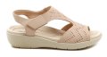Piccadilly 239030-1 béžové dámské sandály šíře H | ARNO.cz - obuv s tradicí